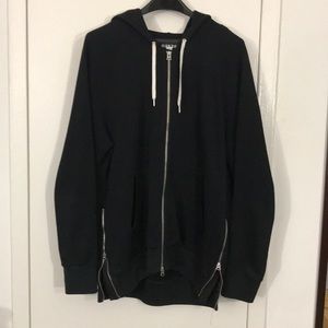 Acne black hoodie